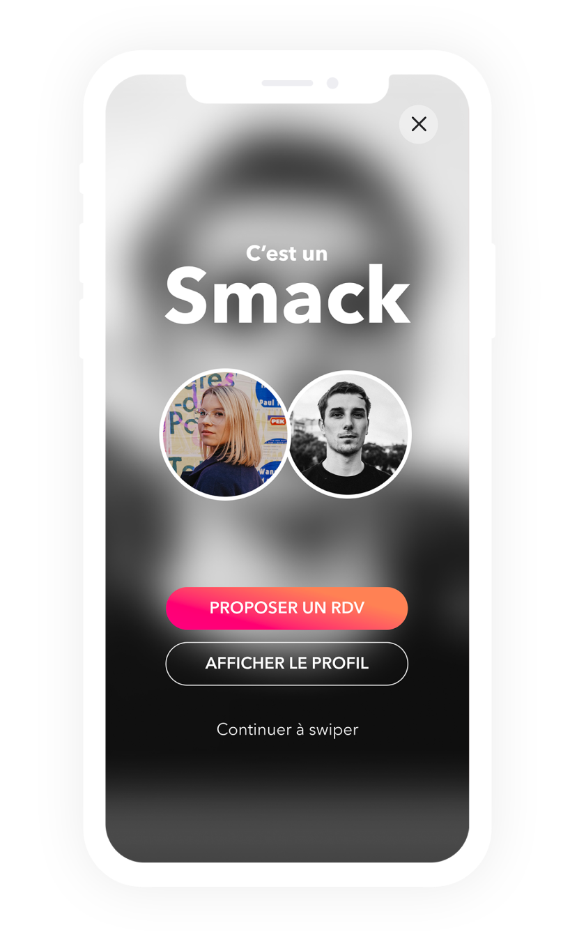 Smack Date - Smack sur l'application de rencontre